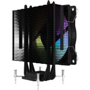 Cooler Procesor AQYRIS URANUS LS 2.0 ARGB NEGRU, dimensiune heatsink