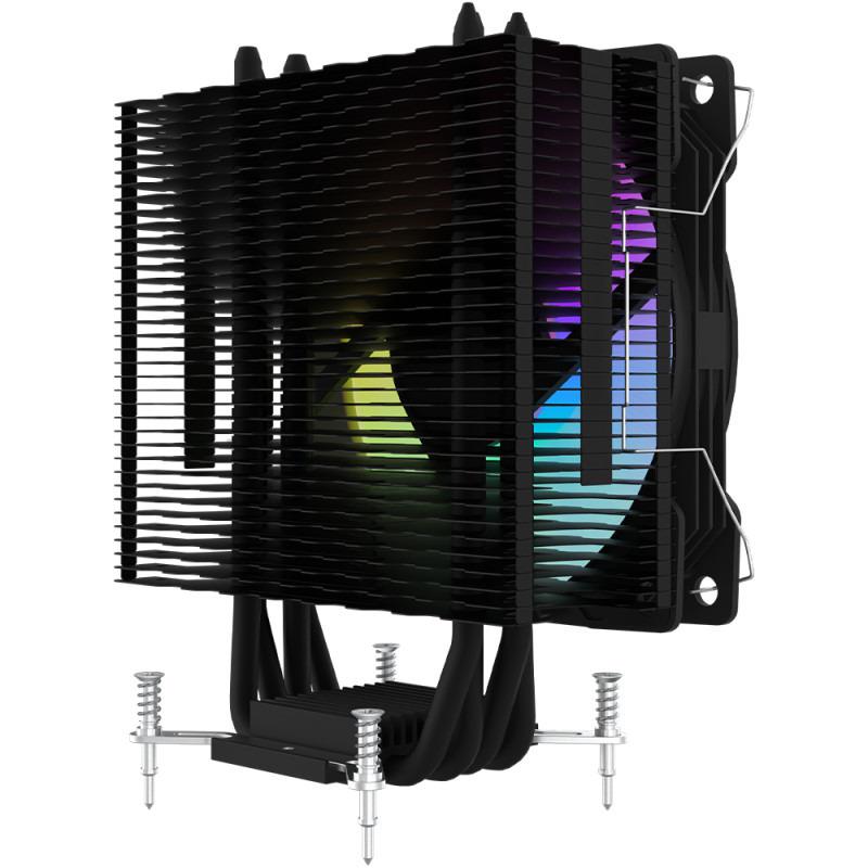 Cooler Procesor AQYRIS URANUS LS 2.0 ARGB NEGRU, dimensiune heatsink