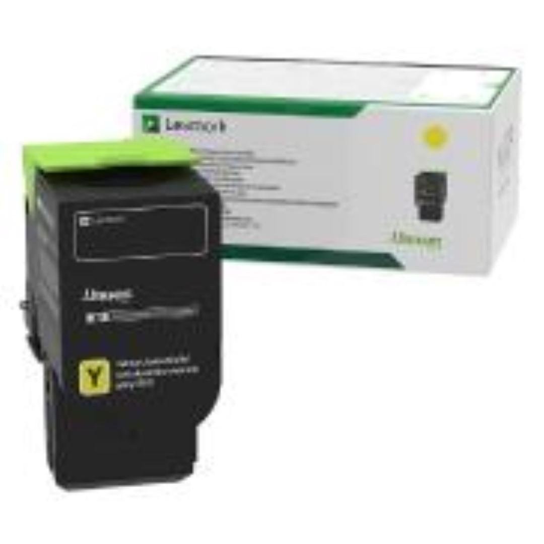 Toner Lexmark 78C20Y0 Yellow, 1.4k, Compatibil cu CX625, CS/CX 421/521