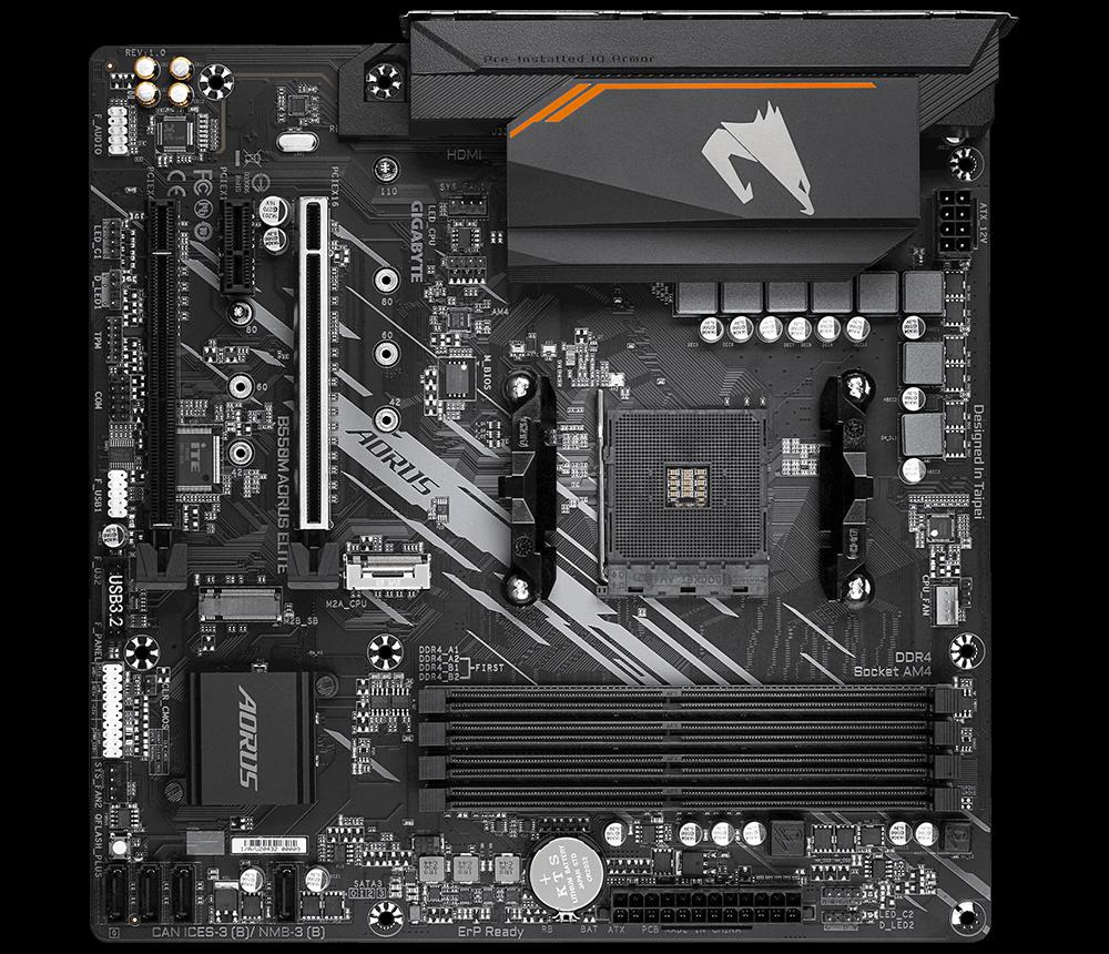 Placa de bază Gigabyte B550M AORUS ELITE AM4