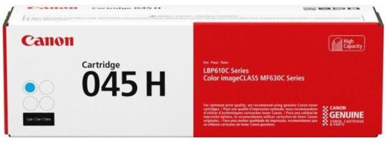 Toner Canon CRG045HC, Cyan, capacitate 2800 pagini, pentru seriile LBP61x