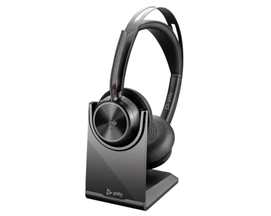Poly Voyager Focus 2 Microsoft Teams Certified USB-C-C Headset +USB-C/A