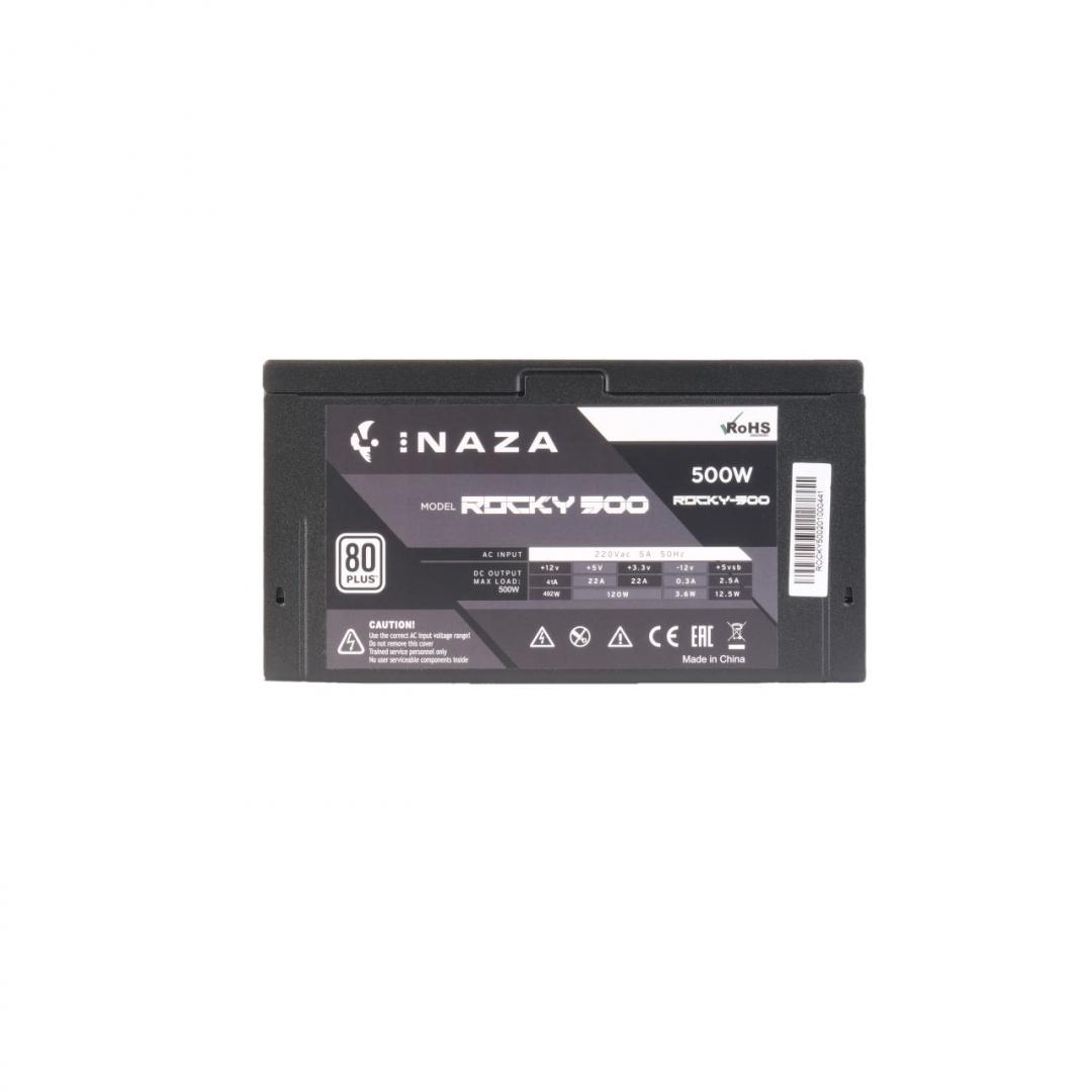 Sursa Inaza Rocky 500W, 80 PLUS - imagine 3