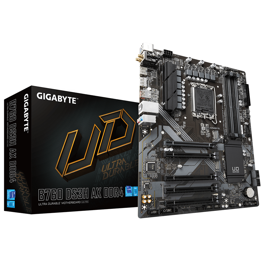 Placa de bază Gigabyte B760 DS3H AX DDR4 LGA1700