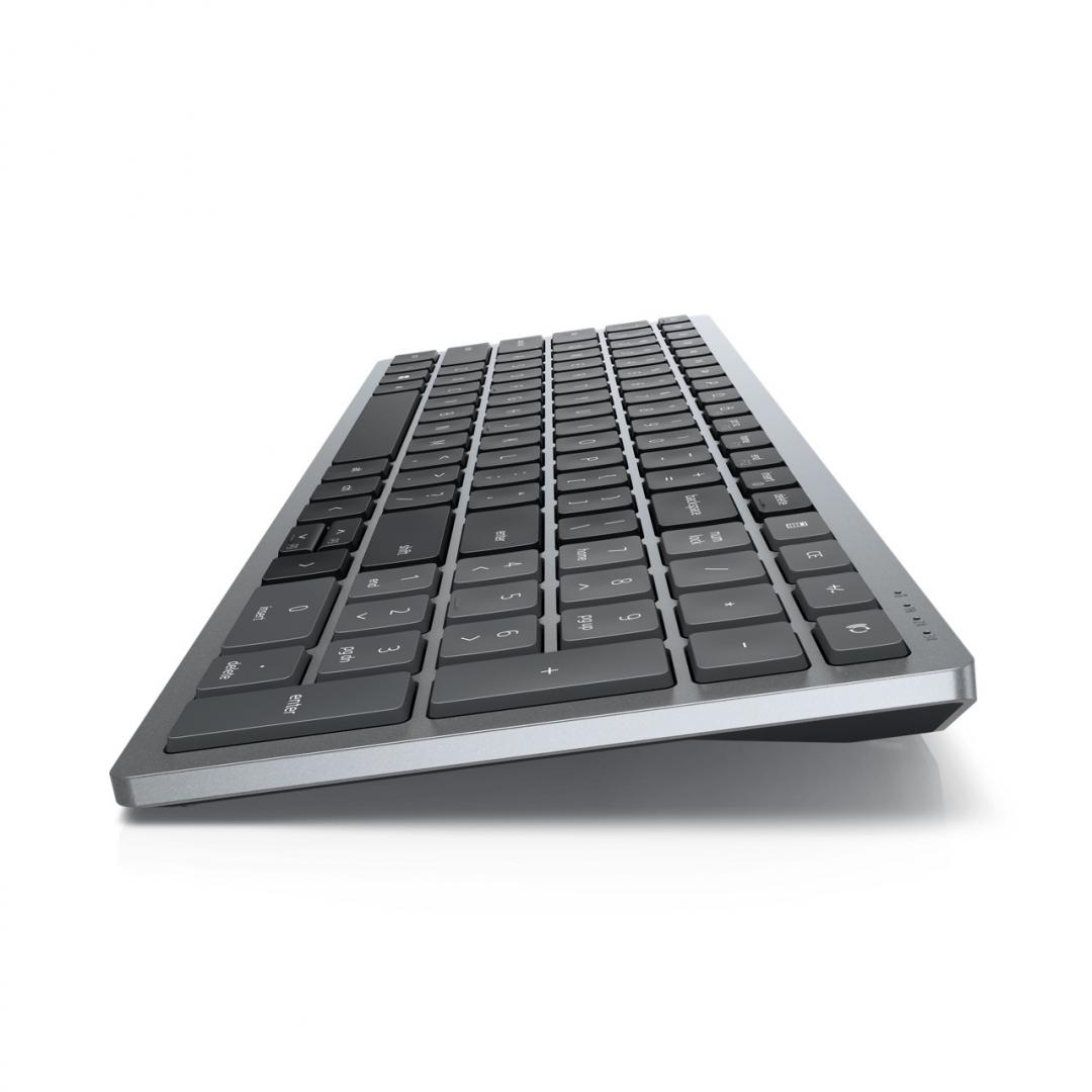Dell Compact Multi-Device Wireless Keyboard – KB740, COLOR: Titan Gray - imagine 6