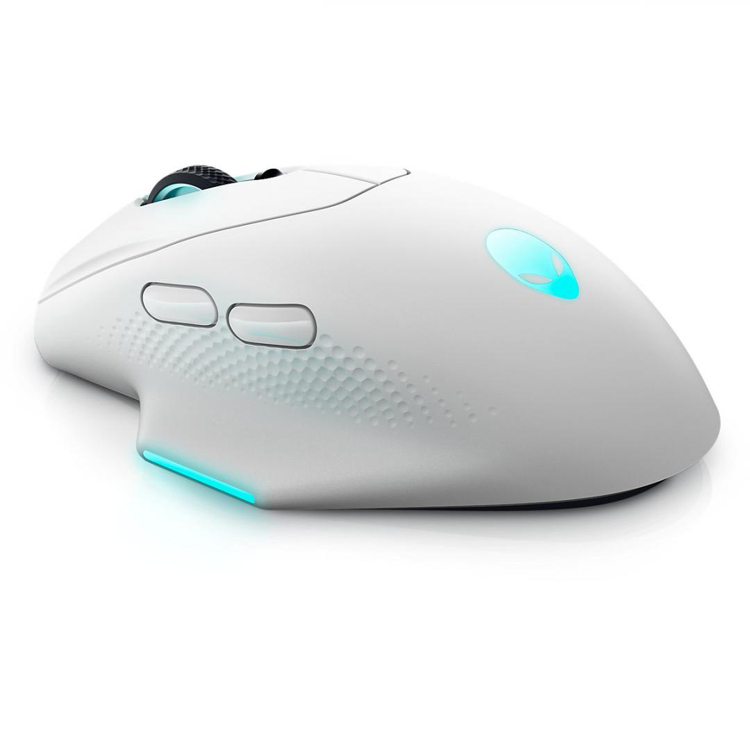 AW Wireless Gaming Mouse AW620M Lunar Light, 26000 DPI - imagine 3