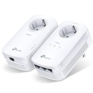 TP-Link Kit Gigabit Powerline Passthrough cu 3 Porturi AV1300, TL-