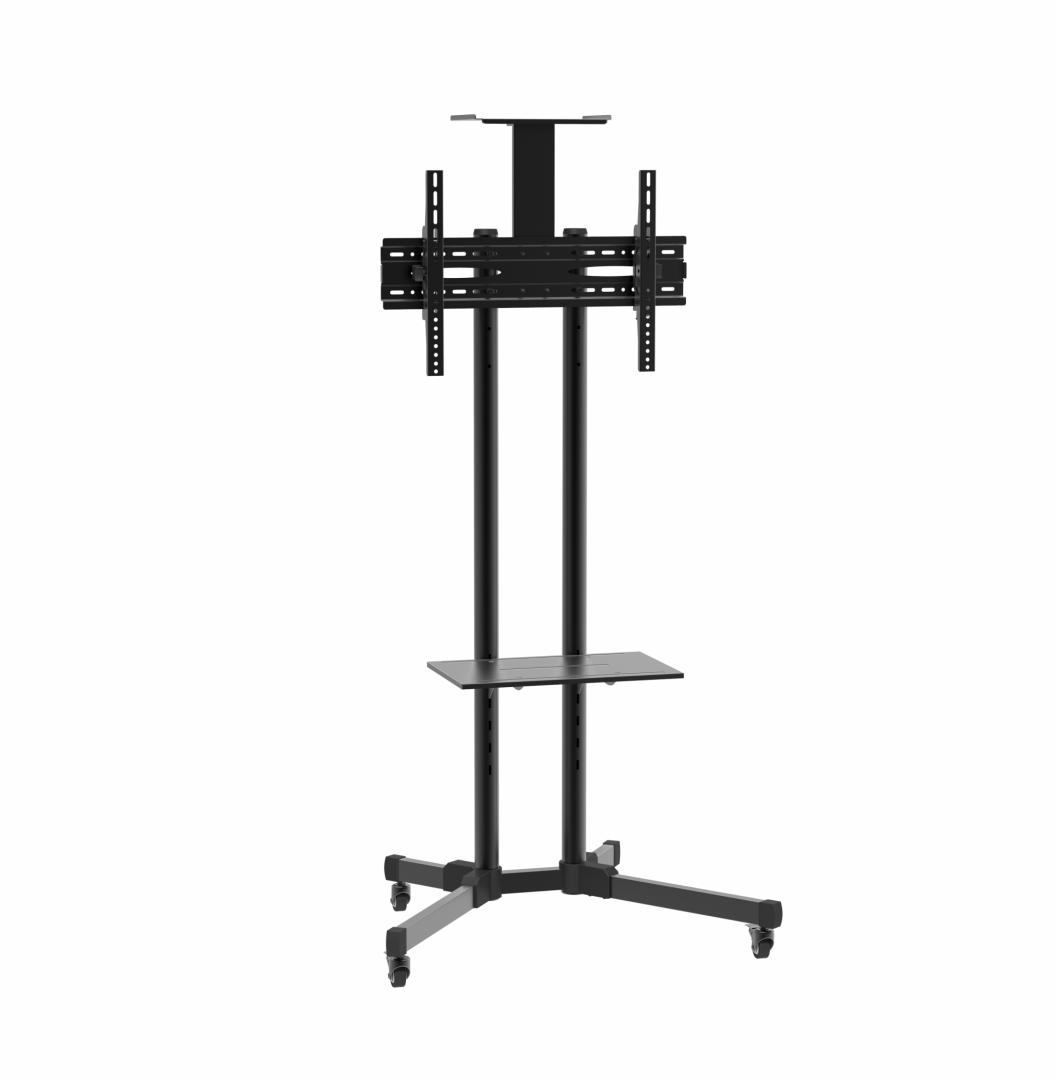 Stand TV Mobil Serioux TV109, Reglabil, 32-70'', VESA 600x400mm, suporta - imagine 3