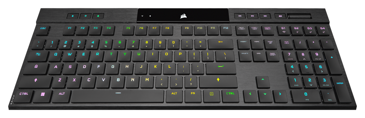 CORSAIR K100 AIR WIRELESS RGB ULTRA-THIN MECHANICAL, negru Full - imagine 4