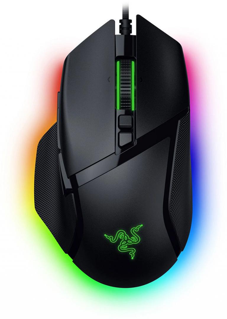 Razer Basilisk V3 35K, cu fir, bluetooth, rezolutie maxima 35000
