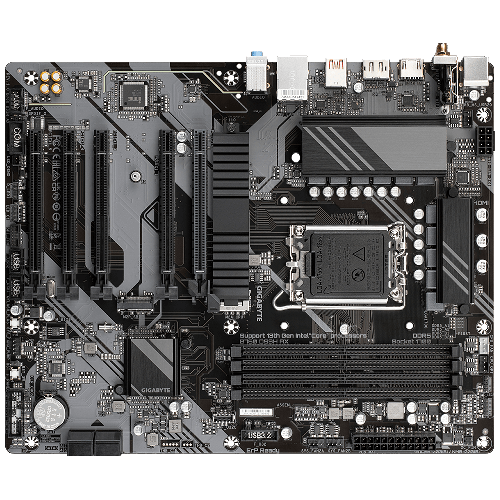 Placa de bază Gigabyte B760 DS3H AX LGA1700 - imagine 5