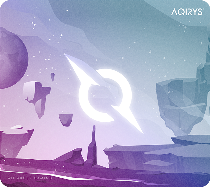 Mousepad AQIRYS Gravity Medium, fabricat din material din microfibra, dimensiuni - imagine 3