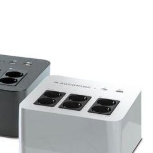 SOCOMEC NeTYS PL 600VA/360W 230V 50/60Hz STEPWAVE,BATTERY INCLUDED, 4+2 OUTPUT