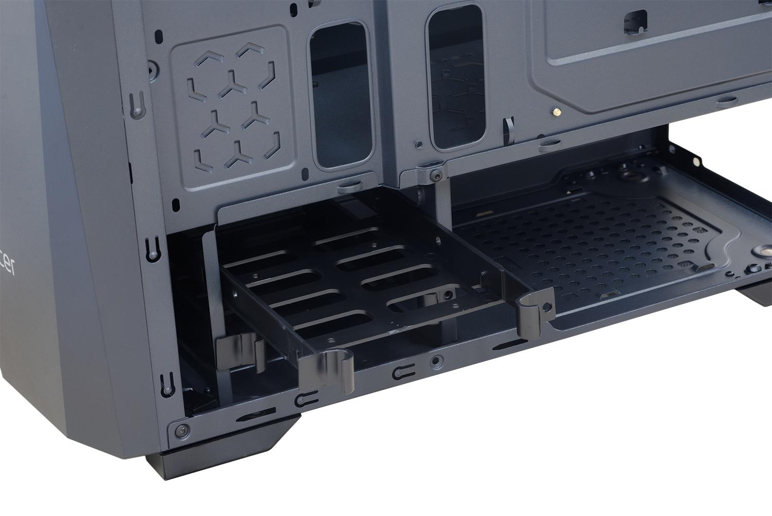 Carcasa Spacer Flash, ATX, MidTower NEGRU - imagine 8