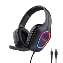 Casti cu Fir Trust LED Gxt 416 Zirox, cu Microfon