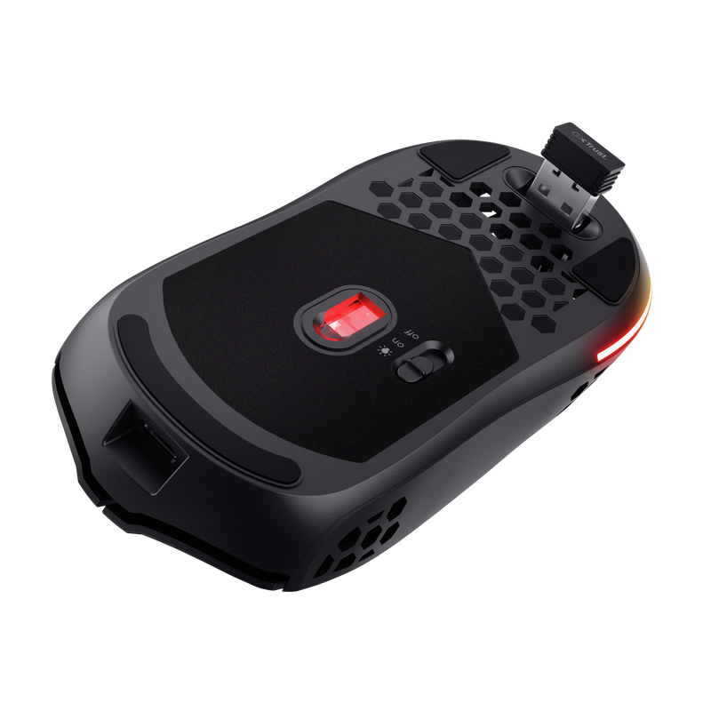 Mouse Trust GXT 929 Helox, wireless, rezolutie maxima 4800 DPI, - imagine 5