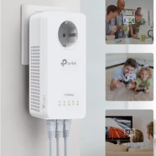 Tp-Link Wi-Fi Powerline, AV1300 Gigabit Passthrough, TL-WPA8631P, Standarde și Protocoale