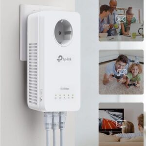 TP-Link Wi-Fi PowerLine, AV1300 Gigabit Passthrough, TL-WPA8631P, Standarde și Protocoale: