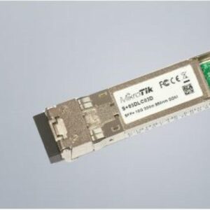 Mikrotik S+85DLC03D 10G SFP+ Tranceiver, conector LC, distanta: 300m, 1G/10G.