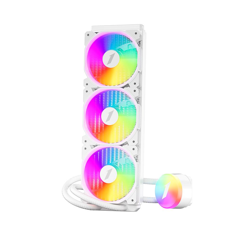 Cooler Procesor 1STPLAYER THUNDERSTORM TS2 360 ALB - imagine 6