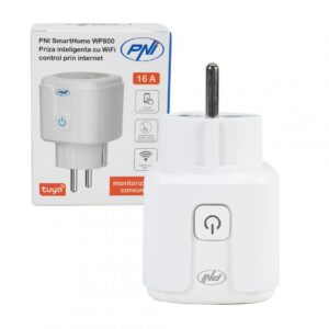 Priza inteligenta PNI SmartHome WP800 WiFi control prin internet, App