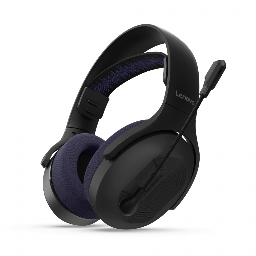 Casti de gaming wireless Lenovo Legion H410, Conectivitate: Bluetooth & - imagine 3