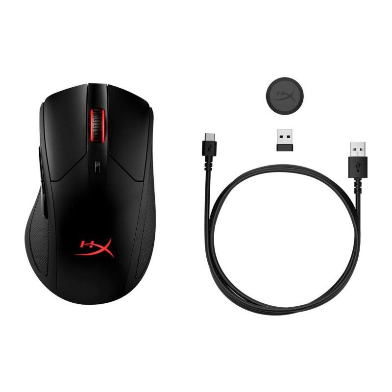 Mouse HP HyperX Pulsefire Dart Gaming, Wireless, Negru - imagine 4