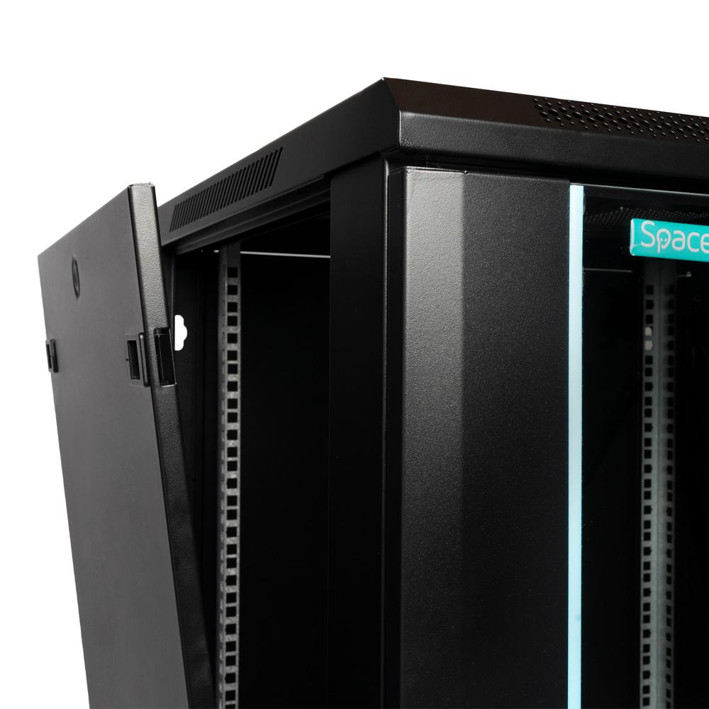 CABINET 19″ SPACER 18U 600x600mm, fixare pe perete, Flatpack (dezasamblat), - imagine 5