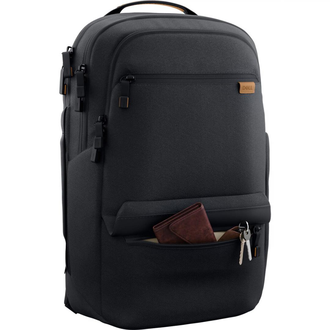 DELL Ecoloop Backpack 16″ CP7625 Black - imagine 4