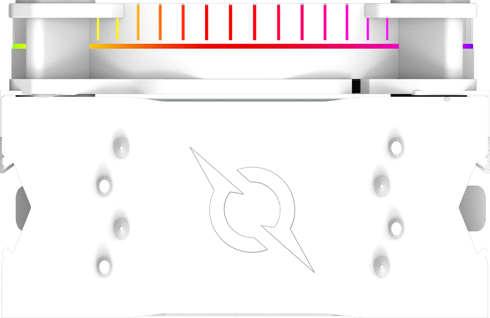 Cooler Procesor AQYRIS URANUS LS ARGB ALB - imagine 9