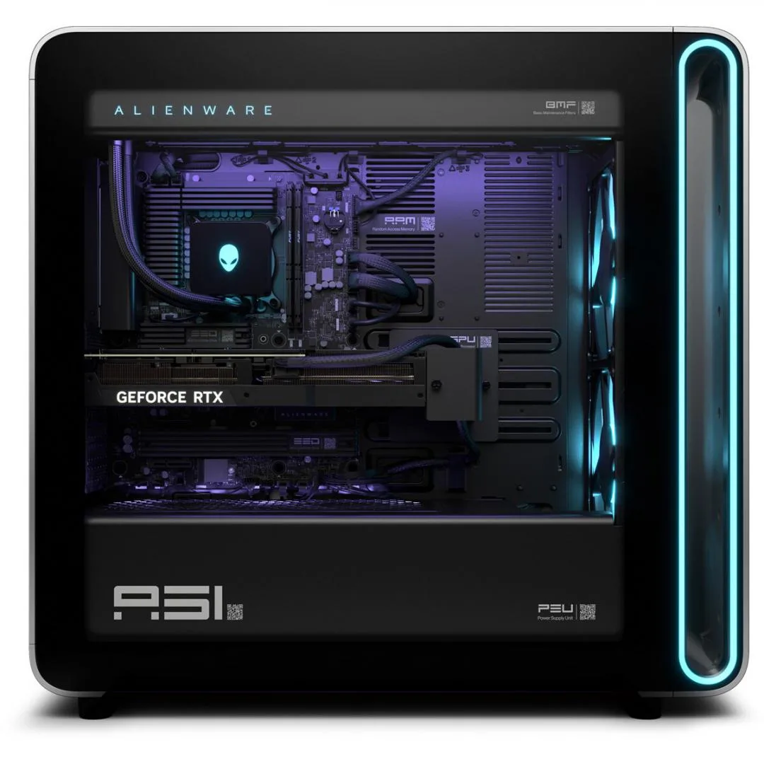 Dell Gaming Desktop Alienware Area - 51 AAT2250 - Intel U9 - 285K - NVIDIA GeForce RTX 5080 - 64GB Ram - 1TB + 4 TB SSD