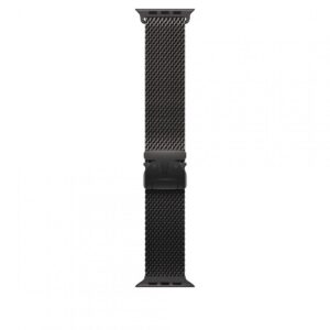 Apple Watch 49mm Black Titanium Milanese Loop - Small