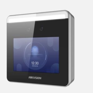 Terminal access control cu face recognition Hikvision DS-K1T331, alerta de