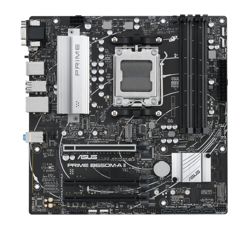 Placa de bază ASUS PRIME B650M-A II AM5 - imagine 3