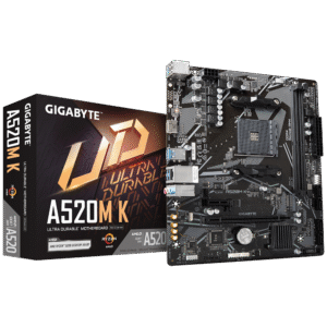 Placa de bază Gigabyte A520M K AM4
