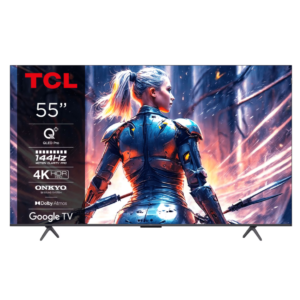 Televizor TCL QLED 55T8B, 139 cm, Smart Google TV, 4K