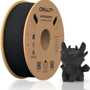 CREALITY HYPER PLA 3D Printer Filament, Black, Temperatura printare: 200-220