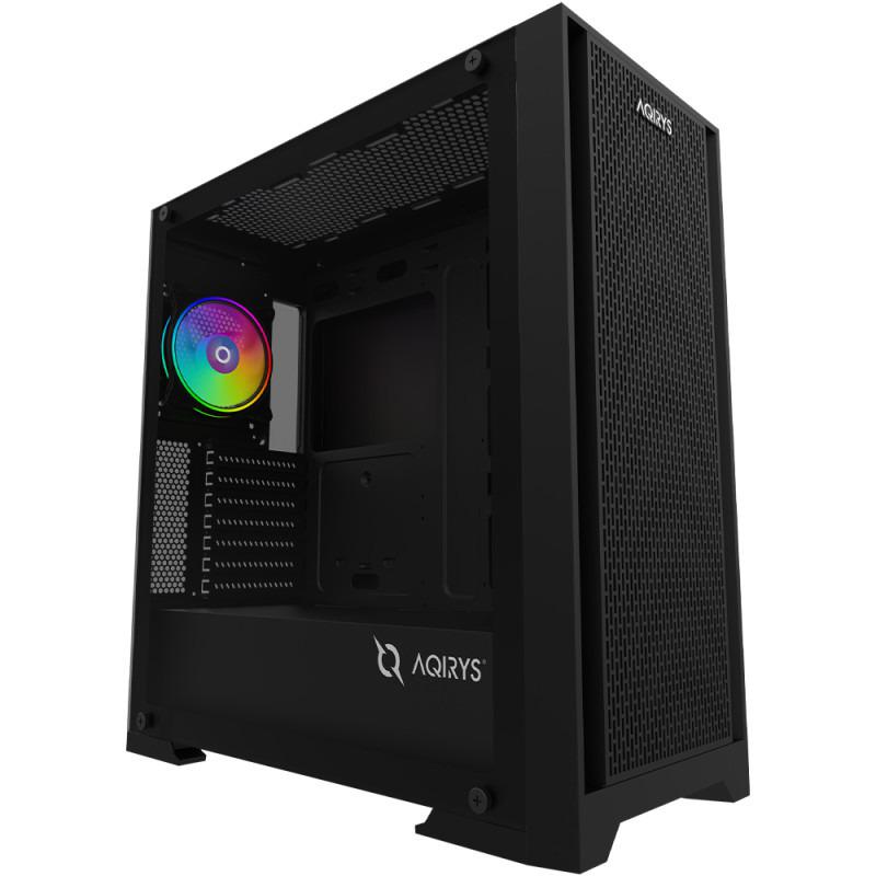 Carcasa AQIRYS Avior Mid Tower ARGB NEGRU - imagine 14