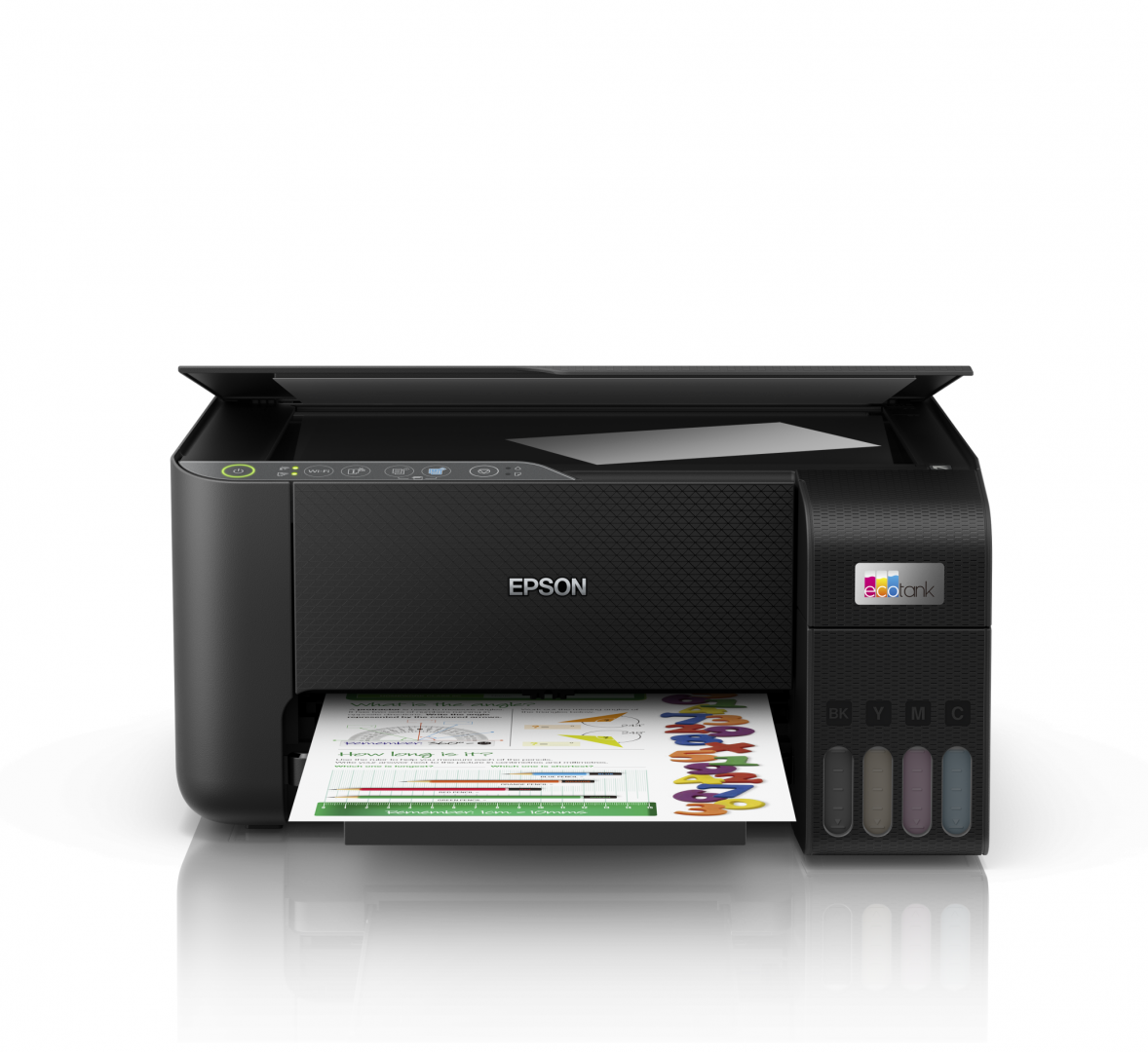 Multifunctional inkjet color Epson EcoTank CISS L3270, dimensiune A4 (Printare,Copiere,