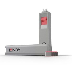 Lindy USB Type C Port Blocker Key, pachet de 4,
