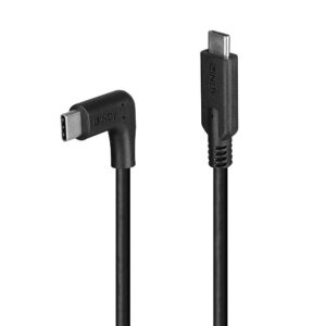 Cablu Lindy USB C 3.2 90° Right angle, lungime 1m,