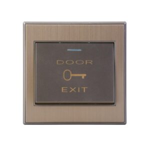 Buton de iesire, incastrabil, ND-EB02A-M; Iesire contact: NO/NC; luminade noapte;