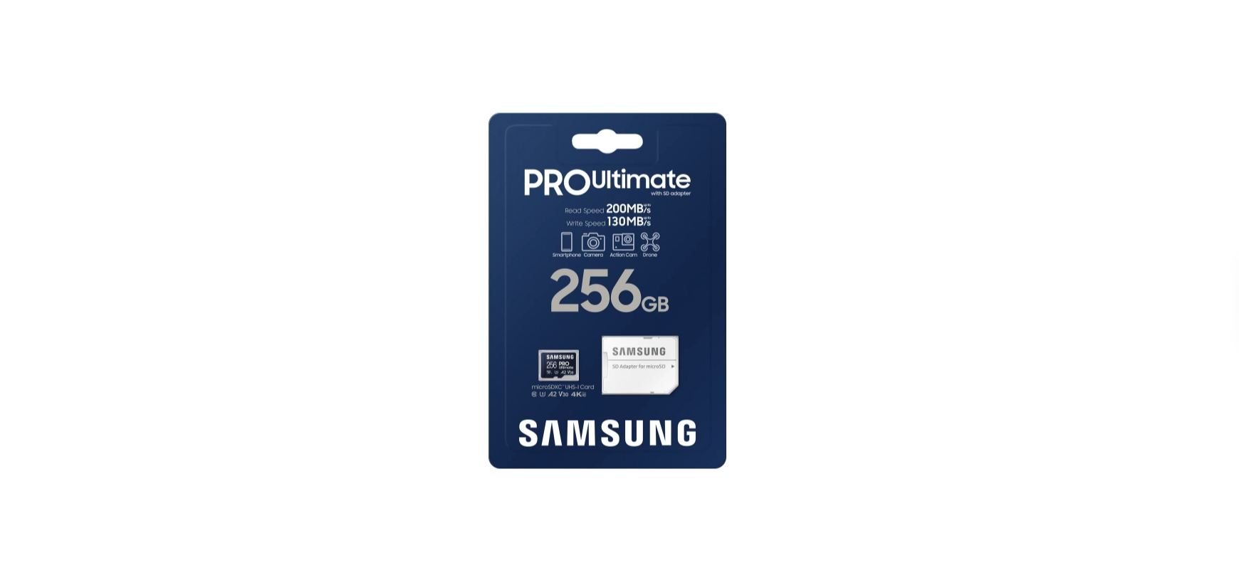 Card de Memorie MicroSDXC Samsung Pro Ultimate, 256GB, MB-MY128SA/WW, Clasa - imagine 4