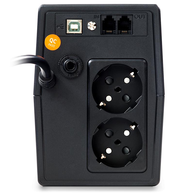 UPS nJoy Horus Plus 600, 600VA/360W, Afisaj LCD cu ecran - imagine 5