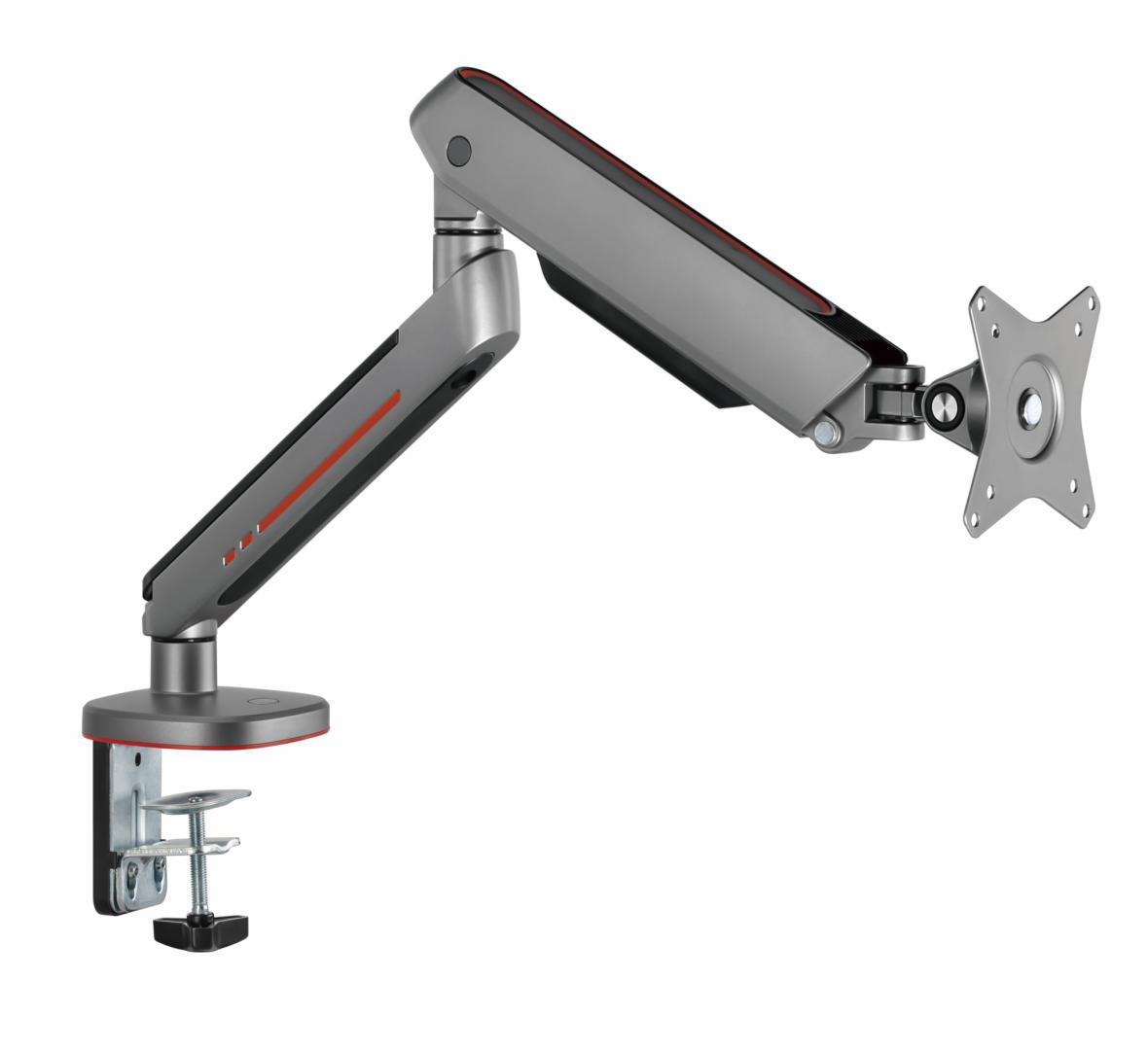 Brat pentru monitor, Material: Oțel, Aluminiu, Plastic, Suprafață finisaj : - imagine 5