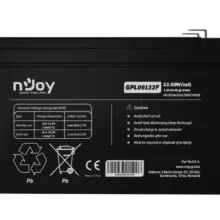 Acumulator nJoy GPL09122F 12V 30.55W/cell - Capacitate 32.00W/cell evaluat la 10V15 min - Tensiune 12V - Tip VRLA