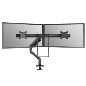 Brat dublu monitor Neomounts DS75S-950BL2; pentru display-uri cu diagonale 17"-32",