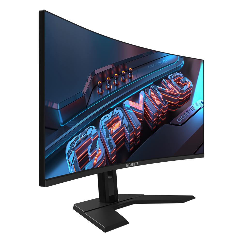 Gigabyte Monitor Gaming 34" GS34WQC, Non-glare, Rezolutie: 3440 x 1440 - imagine 4