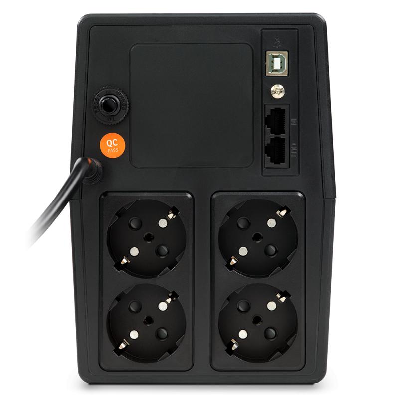 UPS nJoy Horus Plus 1000, 1000VA/600W, Afisaj LCD cu ecran - imagine 6