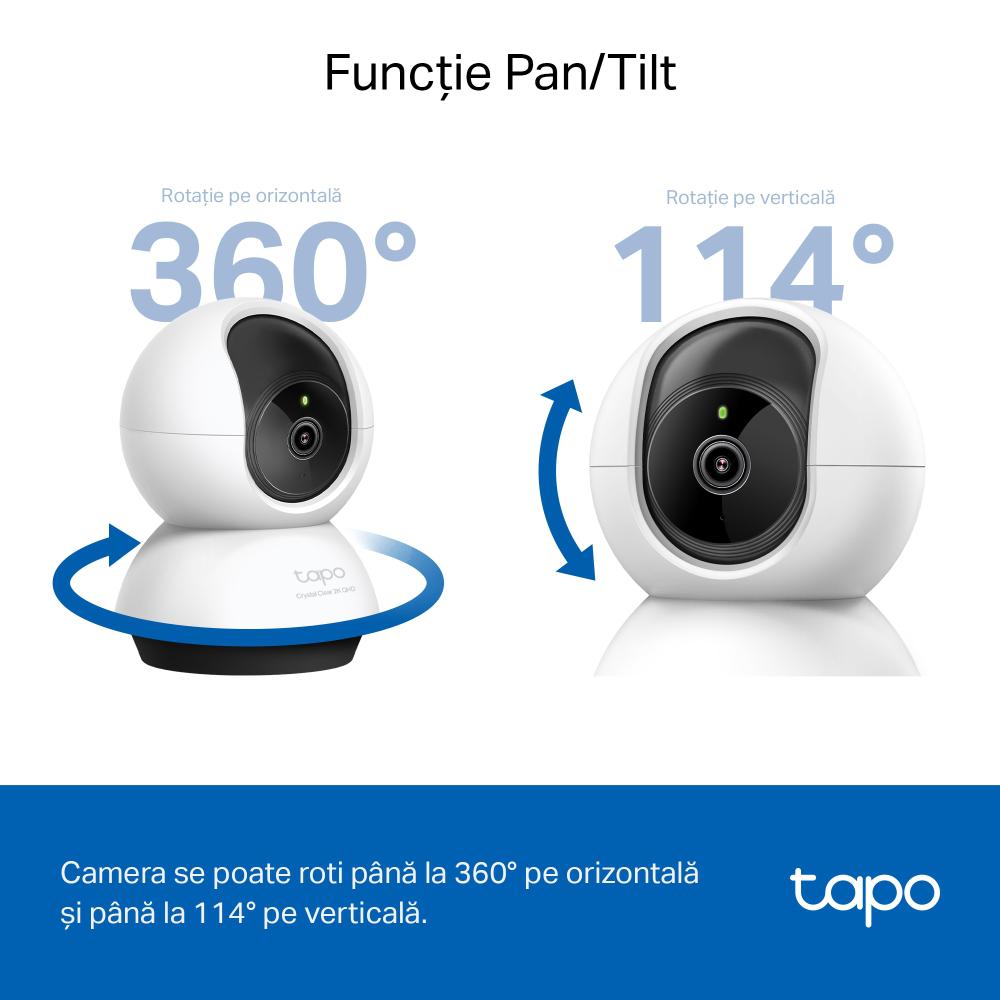 TP-LINK TAPO C220 camera supraveghere WI-FI pentru interior cu funcție - imagine 4